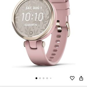 Garmin Lily Smartwatch Sport - Pink with protective bumper